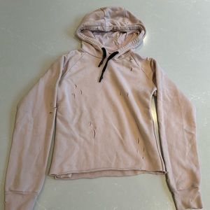 Nununu hoodie for kids in light pink